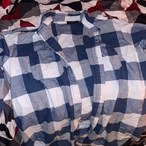 Lame Bryant Blue Shacket